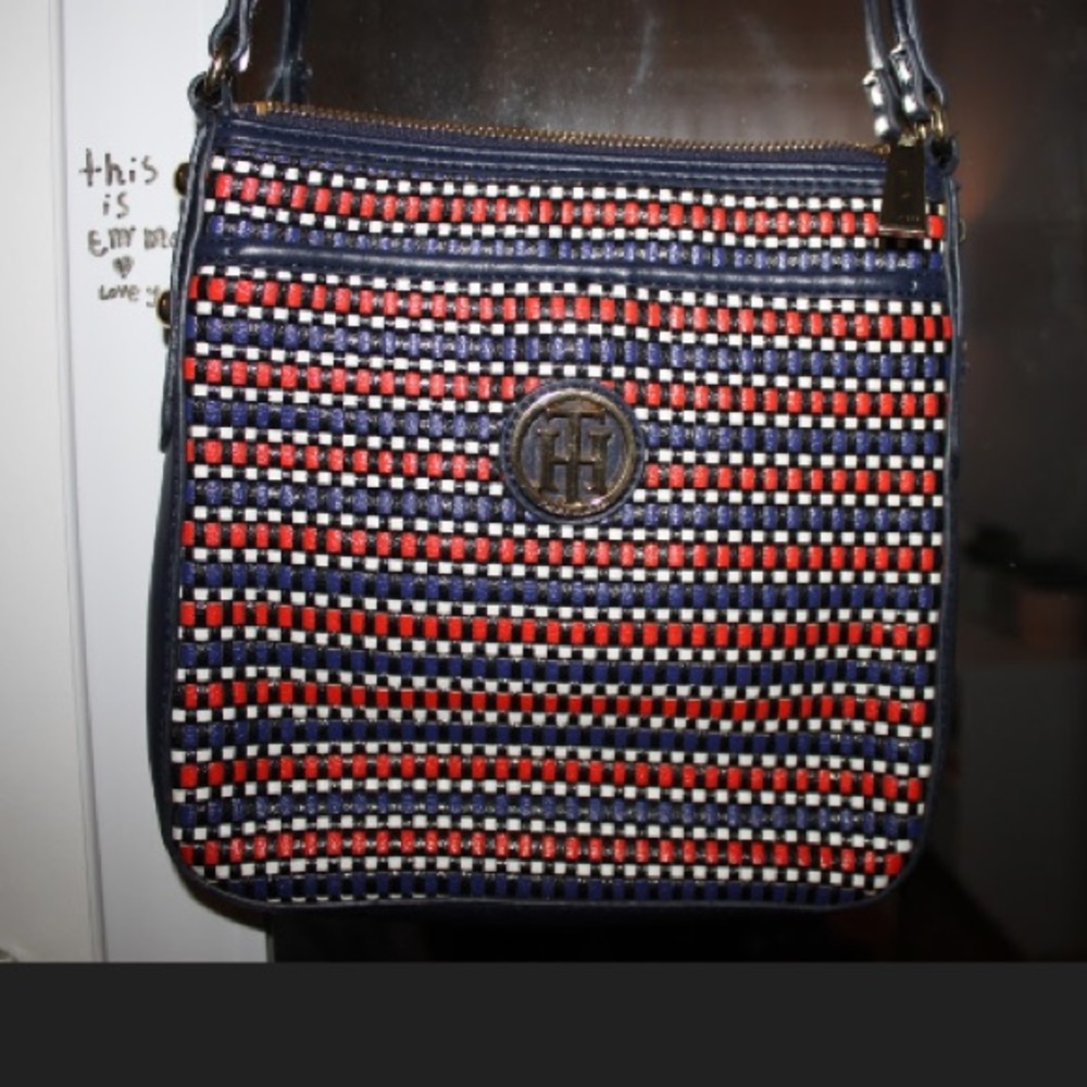 Red, White and Blue Purse